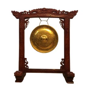 Chiêng Đồng Mạ Vàng Theo Yêu Cầu