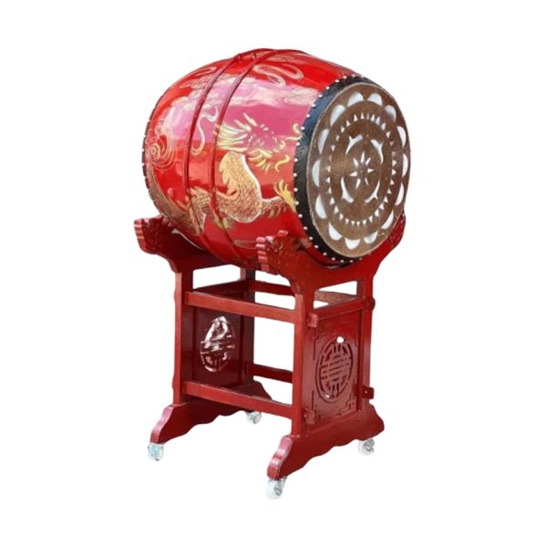 Trống Đình Đền Chùa Gỗ Mít Lõi 50x70cm