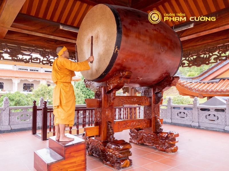 cách chọn trống chùa phù hợp
