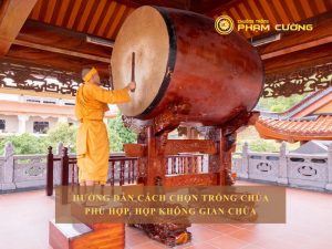 cách chọn trống chùa phù hợp