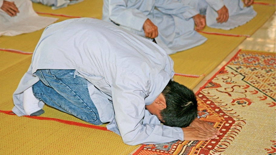 Lễ Phật kết thúc