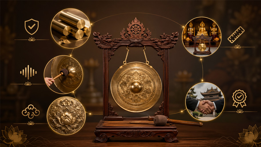 Cách lựa chọn chuông khánh chất lượng